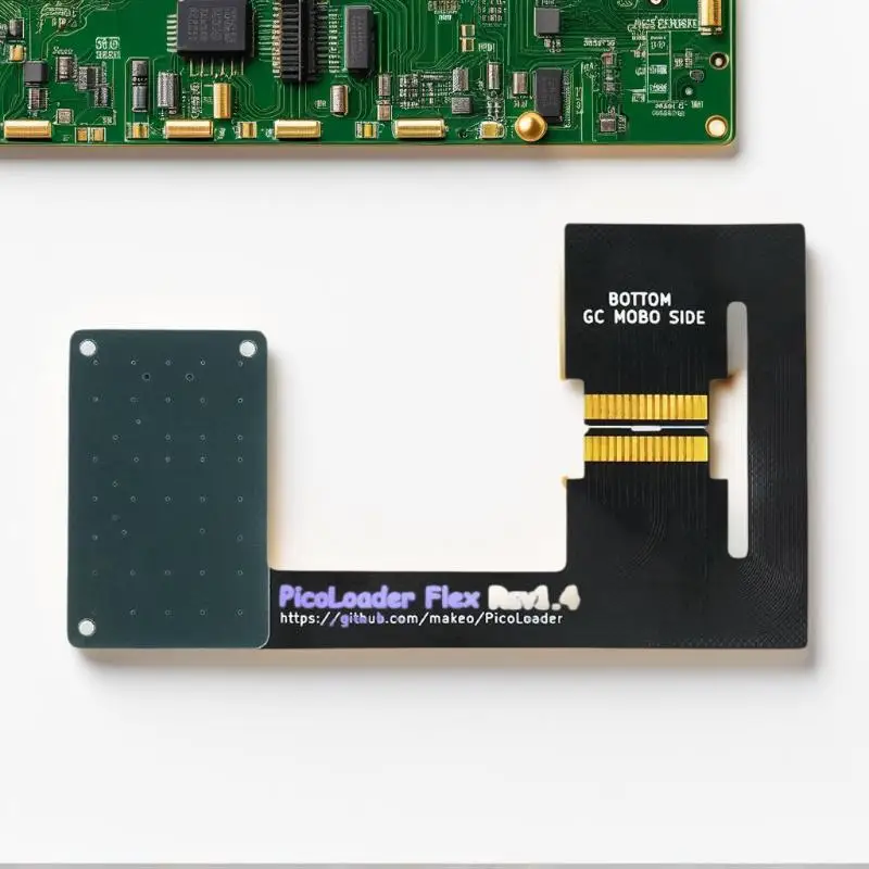 GameCube PicoLoader Flex Cable - No-Solder Design for SD2SP2/GC2SD/SDGecko, Plug-and-Play Modding Accessory​