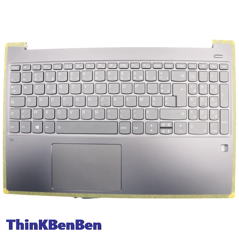 

FR French Keyboard Iron Gray Upper Case Palmrest Shell Cover For Lenovo Ideapad 720S -15 15IKB Laptop 5CB0Q62207