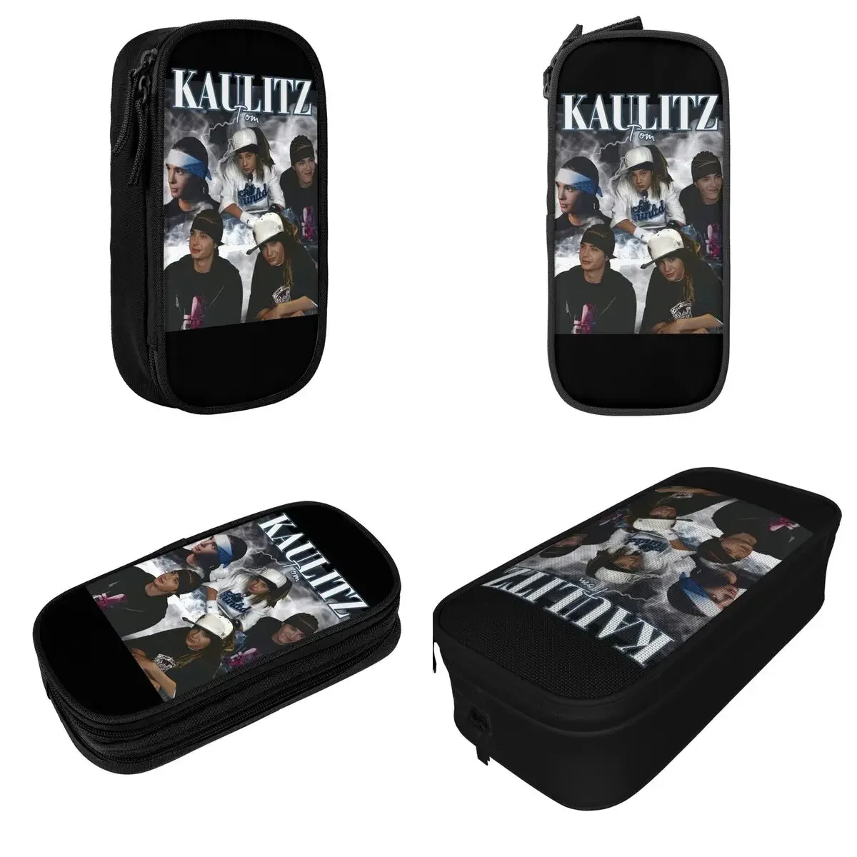 Creative Tokio Hotel Tom Kaulitz Vintage Pencil Cases Pencil Pouch Pen for Student Large  Bags Students School Gifts Stationery