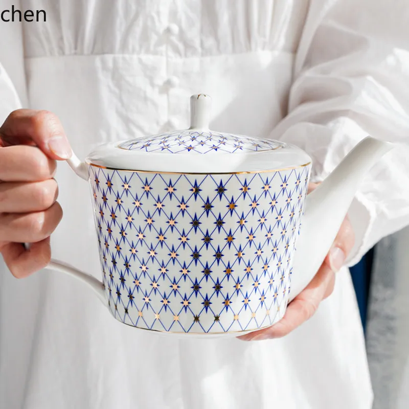 Fotografia 4: Conjunto de xícaras e pires de café premium Zml para chá da tarde, conjunto de xícaras de café de cerâmica.