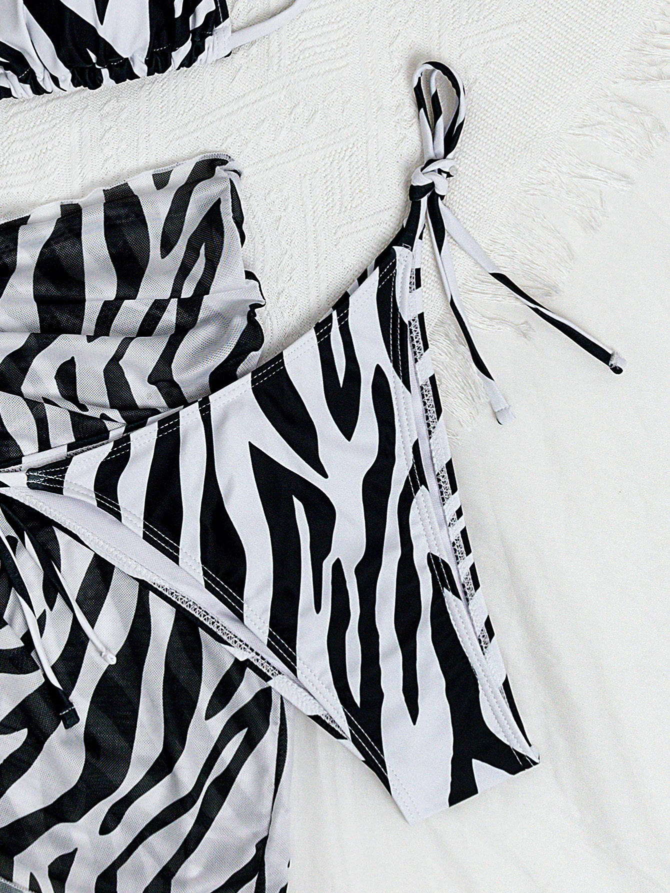 Women's Bikini Swimsuit Set, B - Zebra Tablet Accessories 评论和价格