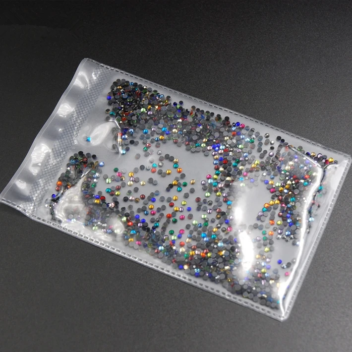 Promotion SS6 SS10 SS16  Mixed Color DMC Hot Fix rhinestones 1440Pcs/Bag Flatback Loose Strass Crystal Clothes Bags Accessaries