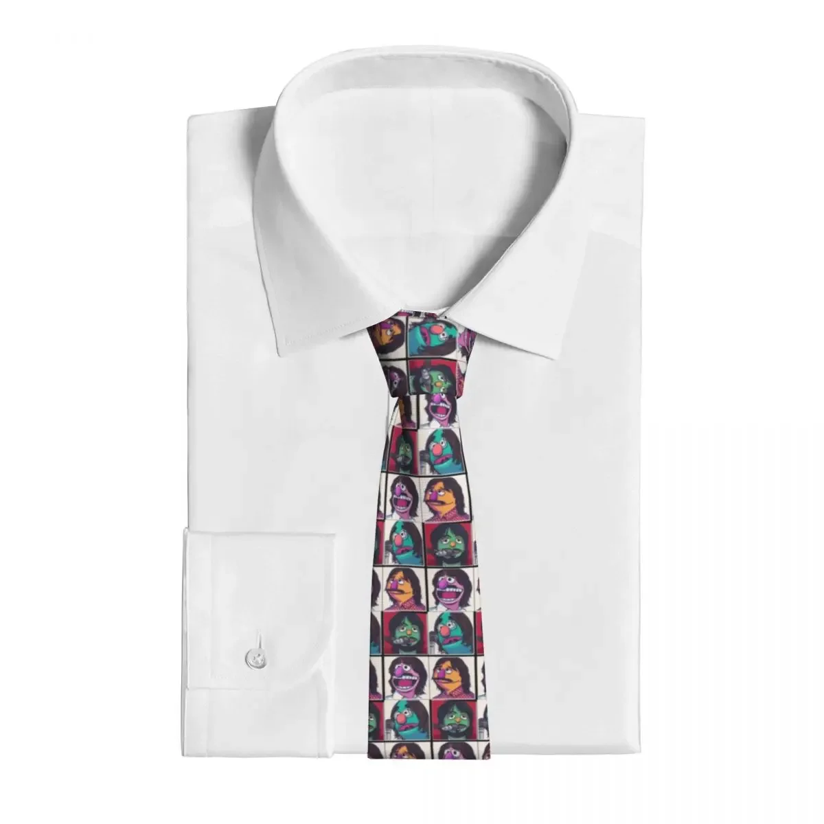 Muppet Muppet Tie The Beatle Ties Hip-Hop Street Cravat Business Necktie Polyester