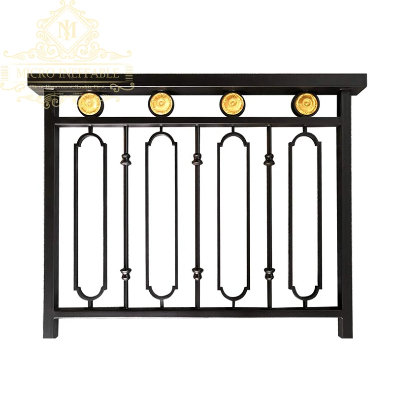 Luxury Style High Quality Cast Iron Railing Handrails With Quality Guarantee