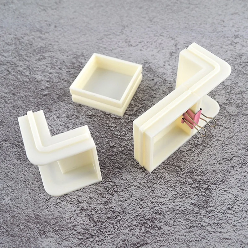 Kit alloggiamento stampo regolabile per la creazione di stampi in silicone, telaio alloggiamento riutilizzabile per la produzione di stampi in gomma siliconica Combination-AT64