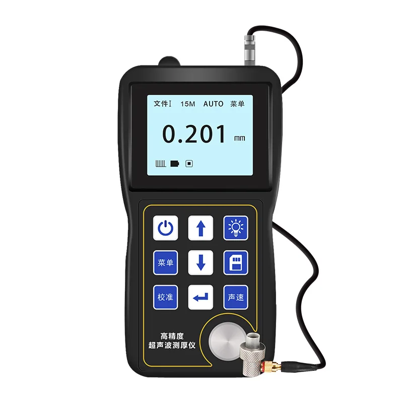 

Single crystal probe can measure the thickness of thin parts to 0.15mm to measure UT700