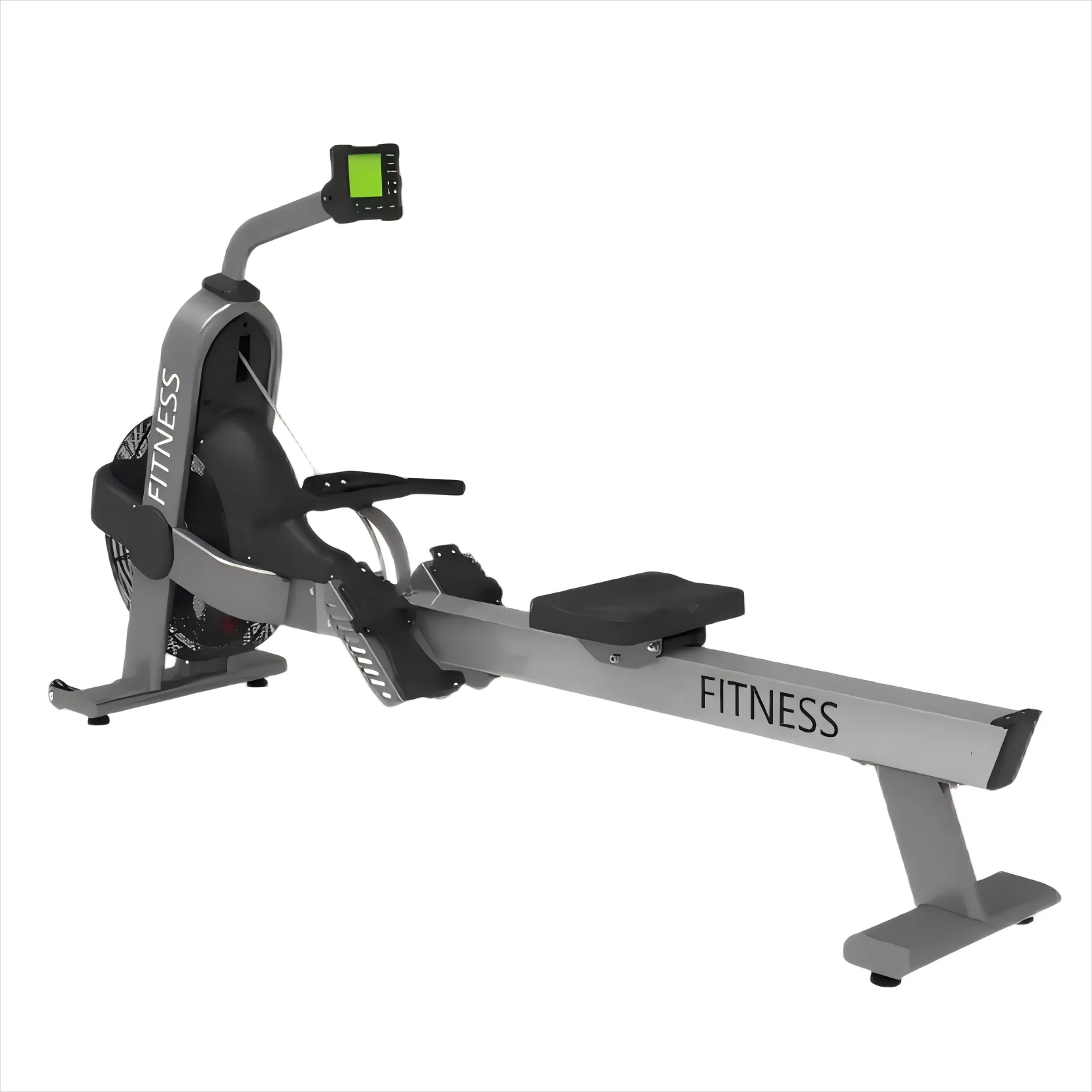 Equipo de gimnasio para Fitness, mecanismo de resistencia de ajuste de forma libre de alta resistencia, máquina de remo de aire para gimnasio en casa