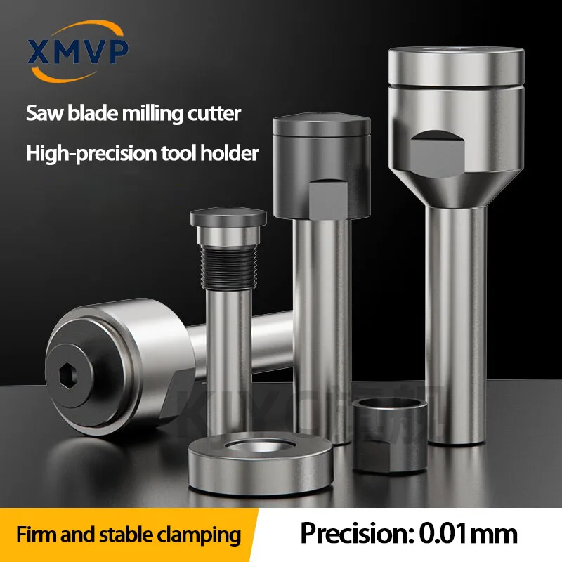 Saw Milling Cutter Slitting Saw Arbor Blade Holder 5 6 8 10 12mm CNC Slotting Machining Metal Cutting Tool Front Rear Lock