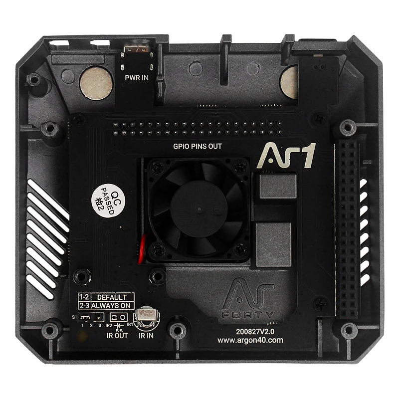 Argon ONE M.2 Case Aluminum Shell M.2 SATA SSD To USB 3.0 Optional For Raspberry Pi 4B