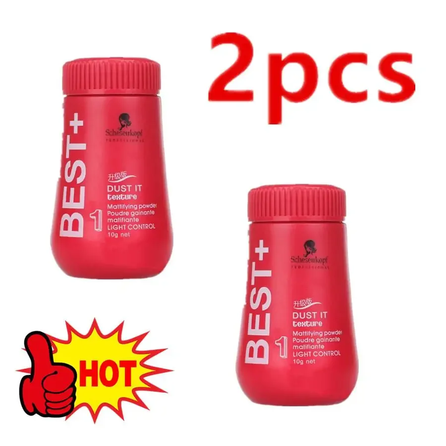 2pcs Fluffy Hair Powder Absorb Grease Clean Hair Increase Hair Volume Mattifying Hair Powder Finalize Hair Care Styling Product