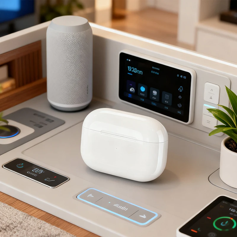 Cuffie wireless HG81 MYX, cuffie wireless intrauricolari compatte e portatili con mini auricolari e custodia di ricarica.