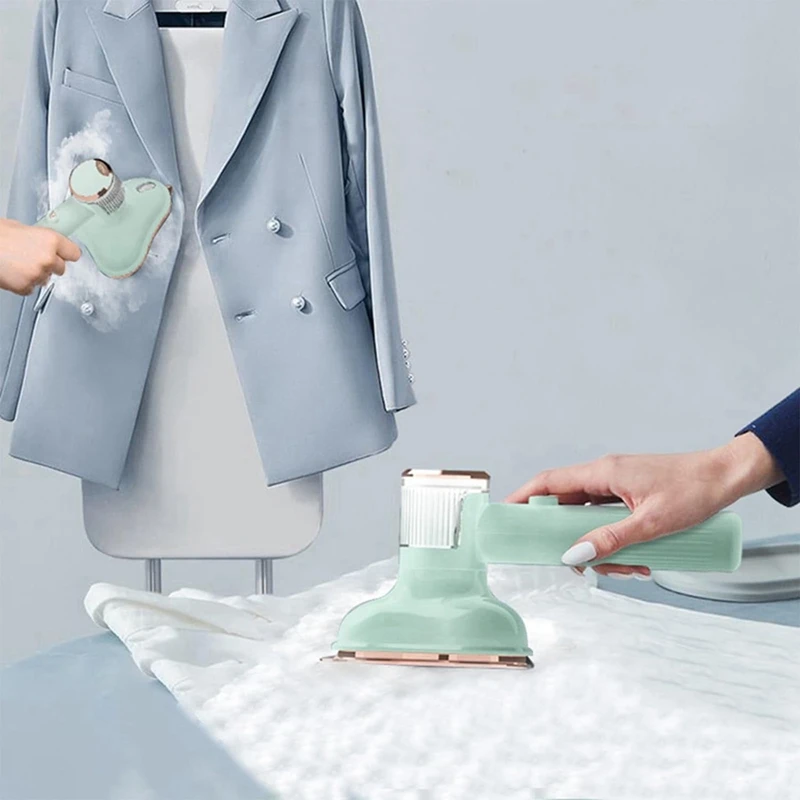 Portable Ironing Machine - 2 In 1 Dry And Wet Ironing,180°Rotatable Handheld Steam Iron,Clothes Friendly Iron US Plug