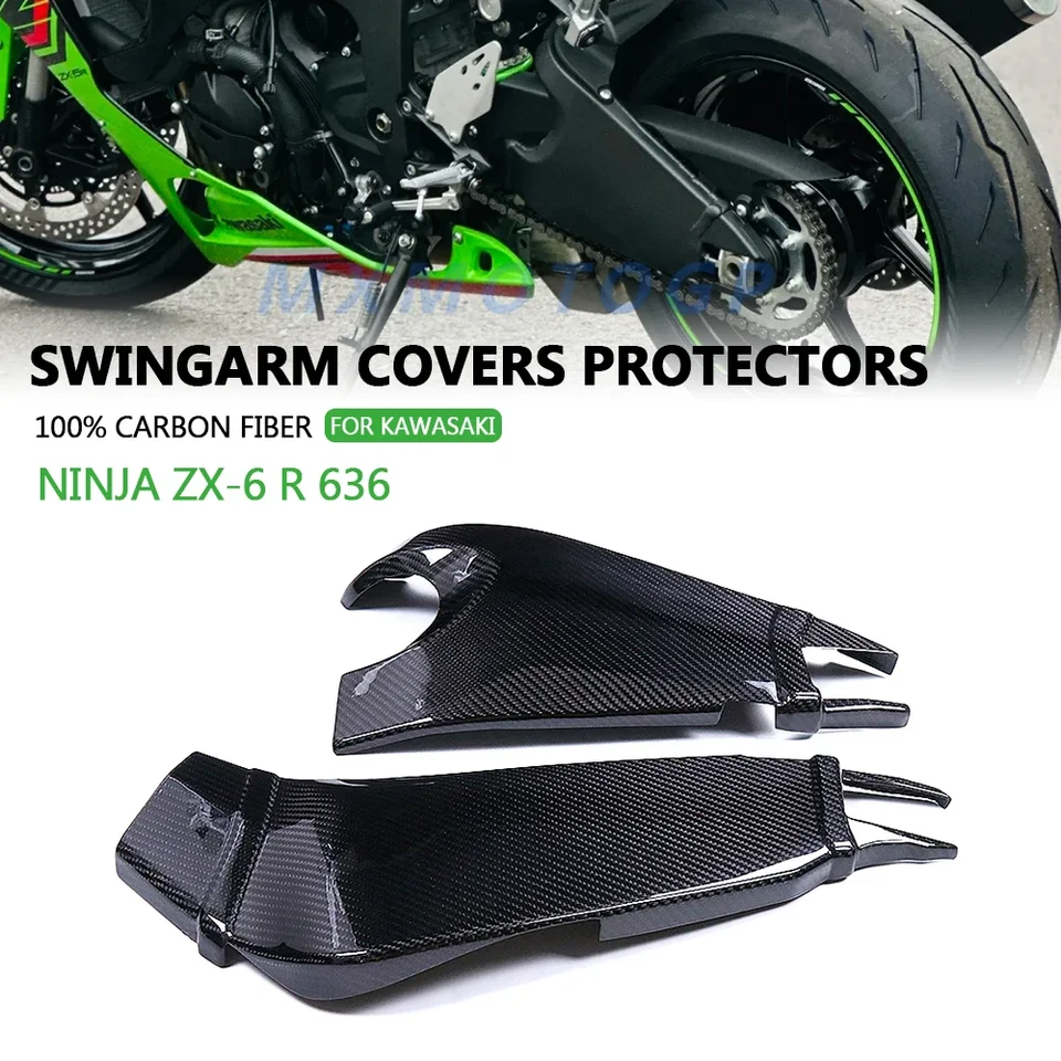For KAWASAKI NINJA ZX-6 R 636 ZX6R 636 2024 2025 100% Carbon Fiber