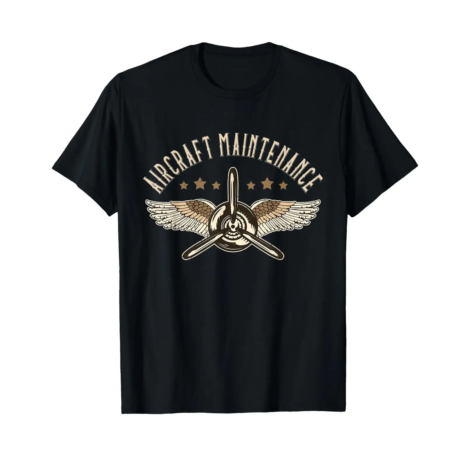 Aircraft Maintenance Airplane Mechanics Mechanic T Shirt vintage Washed Breathable graphic Top For Everyday Wear streetwear