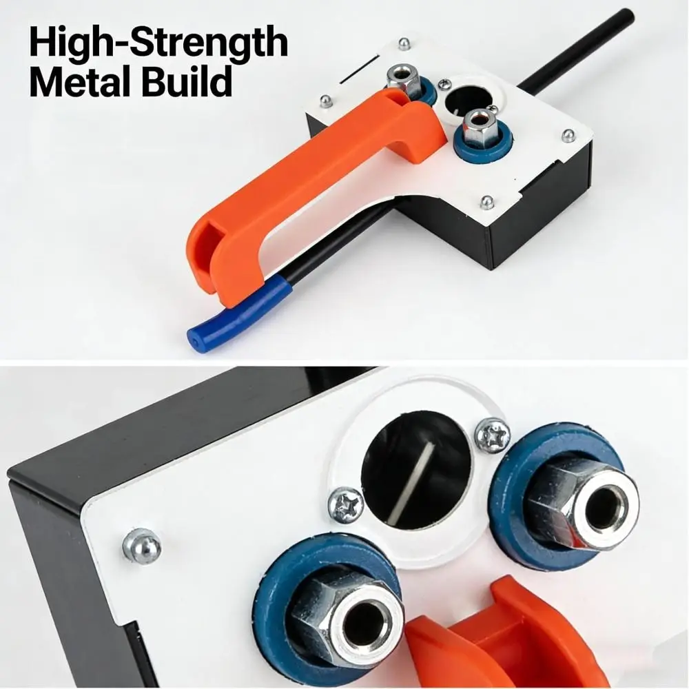 Multi-functional Heavy Duty Wire Puller Fish Tape Smooth 8mm Wire Tugger Handheld Cable Pulling Tool for Pipe Narrow Spaces