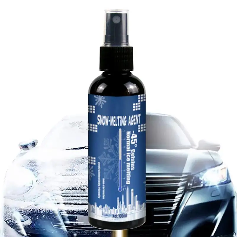 Deicer Spray For Car Windshield Defrosting Anti Frost Spray Defrosting Frost Spray Window Snow Melting Defrost Liquid For Cars