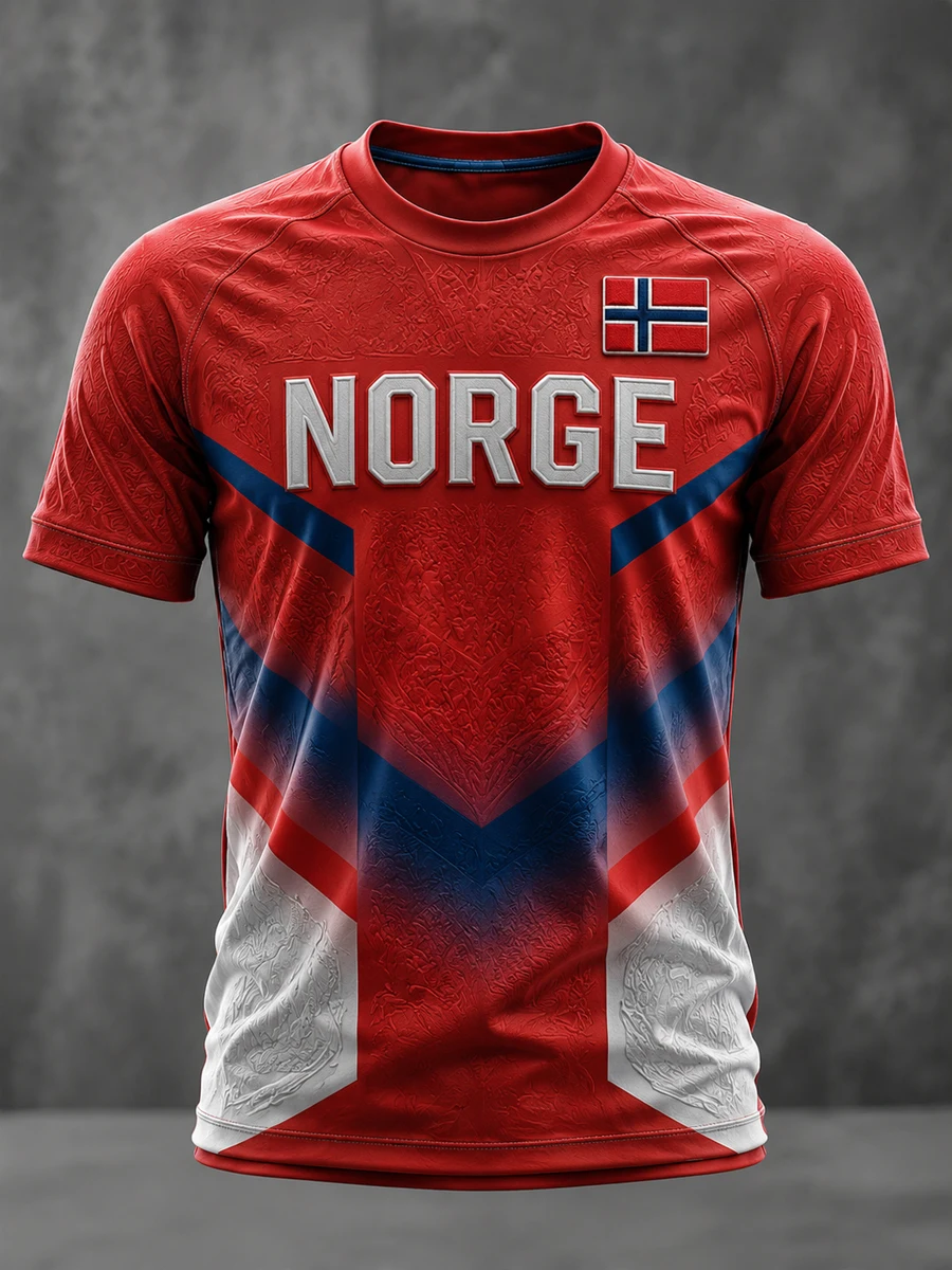 Nordic Viking Norway Shirt Men - Summer Viking Clothing recension och pris