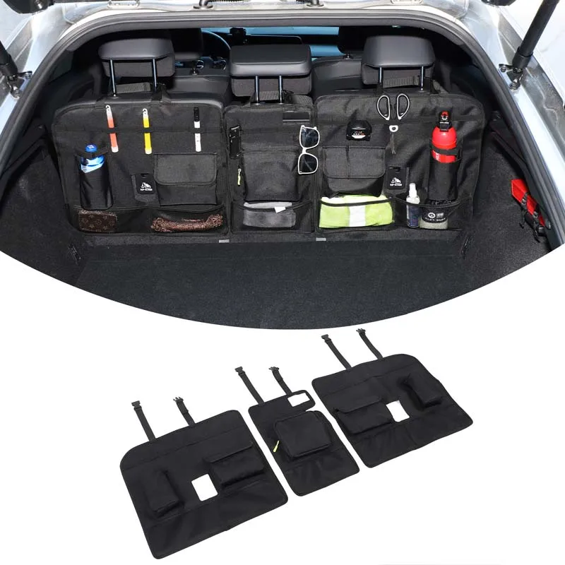

Rear Seat Back Storage Bag Large Organizer Multi-pocket Trunk Storage Bag Car Accessories For Lexus RX300 AL30 2023-2026
