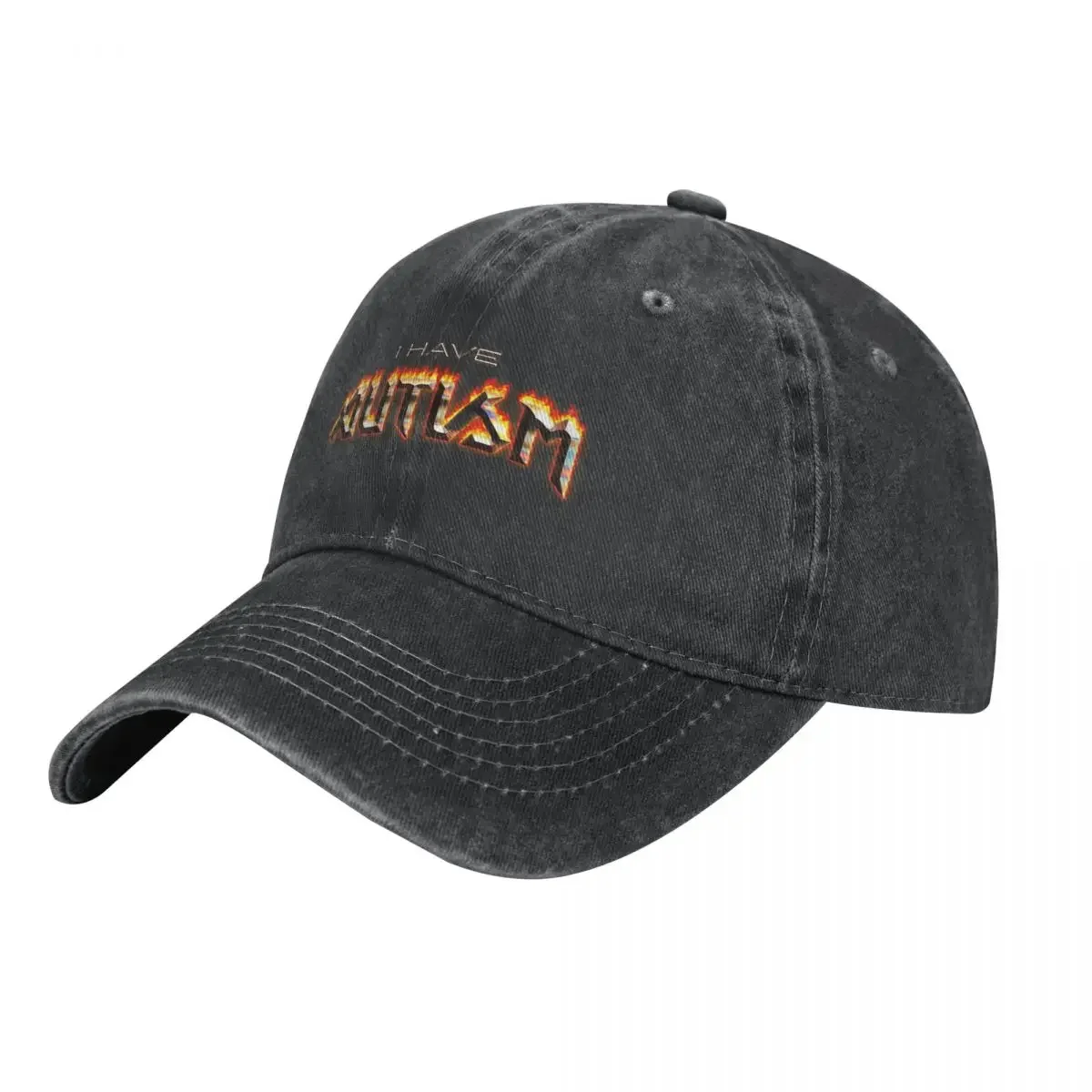 

I Have Autism Word Art Cowboy Hat Luxury Man Hat Mountaineering Brand Man cap Caps For Men Women's