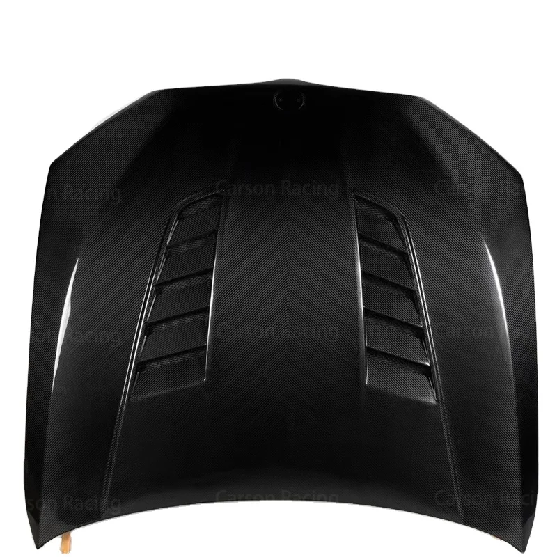 

V Style Dry Carbon Fiber Front Hood Diffuser Body Parts Spoiler Forge for 5 Series G30 F90 Front F90 M5 Hood