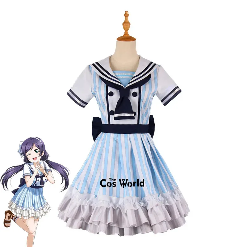 

dd54LoveLive! Pirate Piracy 9 Characters Honoka Kotori Umi Eli Nozomi Sailor Suit Dress Uniform Anime Customize Cosplay Costumes