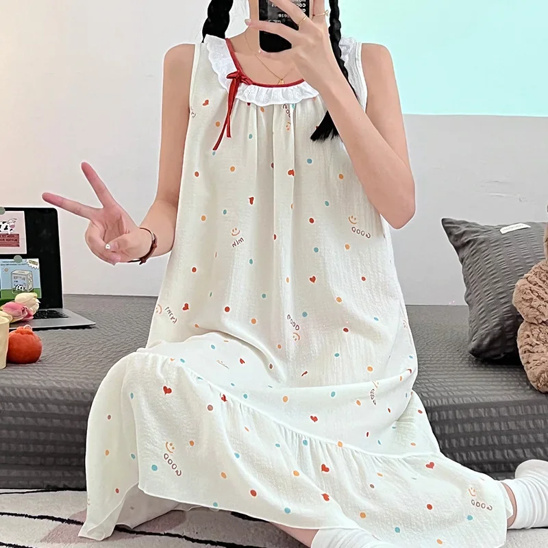 

Plus Size Camisole Floral Print Woman Satin Nightgowns Nightdress Dresses Robe Lounge Lady Women Pijama Sleepwear Pajama Pj