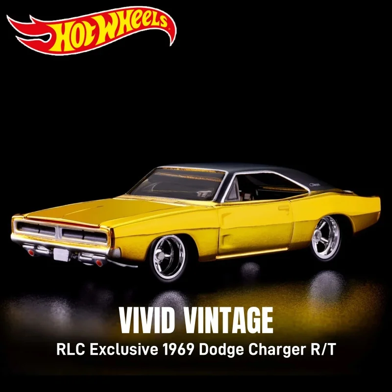 

New Genuine Hot Wheels Rlc 1/64 Dodge Charger R/T Simulation Model Toy Car Holiday Gifts Collectibles Desktop Ornament In Stock