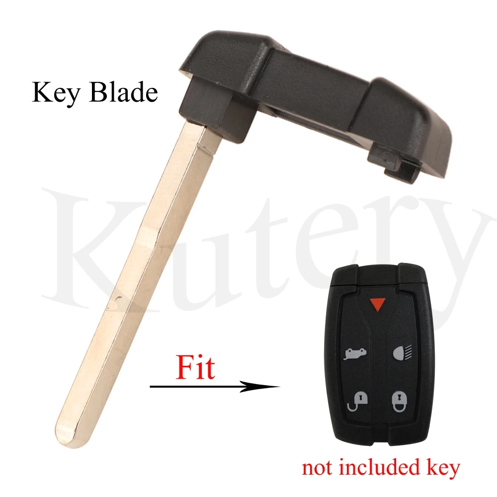 jingyuqin Remote Car Key Blade Uncut Auto Car Key Blade For Smart Card Small Key land rover Freelander 2 Emergency