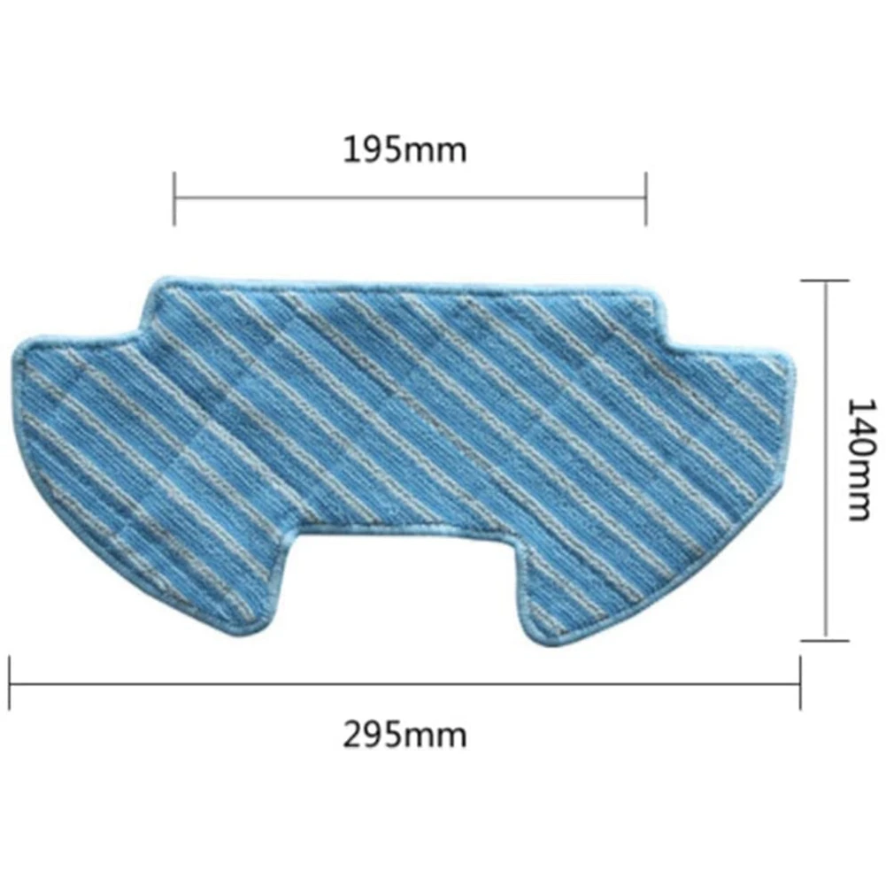 10Pcs Mop Cloth Pads for Samsung Powerbot-E VR05R5050WK Vacuum Cleaner Spare Parts