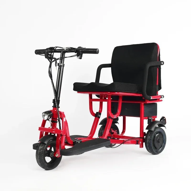 

3 Wheel Foldle Mobility Scooter Adult Kick Scooter Handicapped Scooters Tricycles Sale