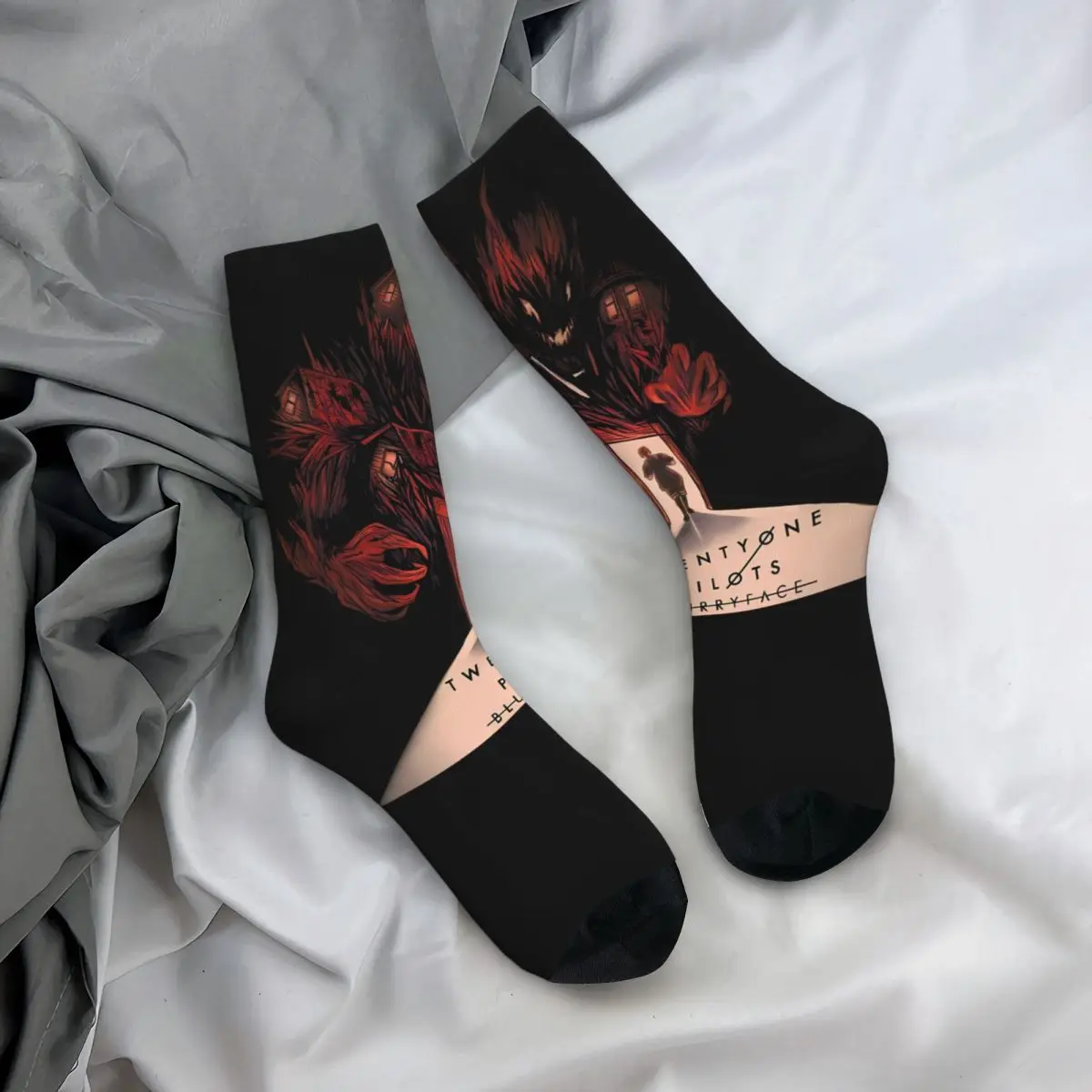 Twenty One Pilots Men and Women printing Socks,BAND Motion Applicable throughout the year Dressing Gift