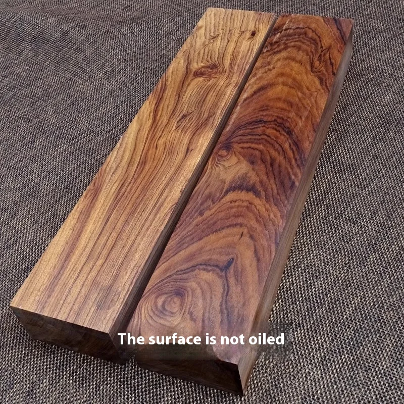 خشب الورد الأفريقي عالي الكثافة مصنوع يدويًا مواد نحت الخشب الصلب الحلي اليدوية صنع أنماط الخشب الجميلة