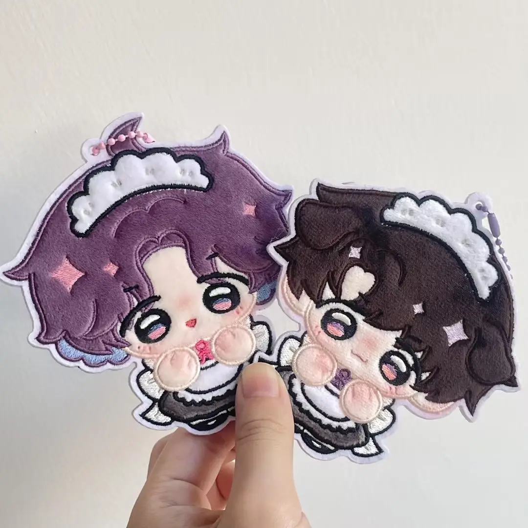 4 Uds Anime amor y espacio profundo Rafayel Xavier llavero de coche accesorios bolso de moda encanto mochila colgante llavero regalos para amigos