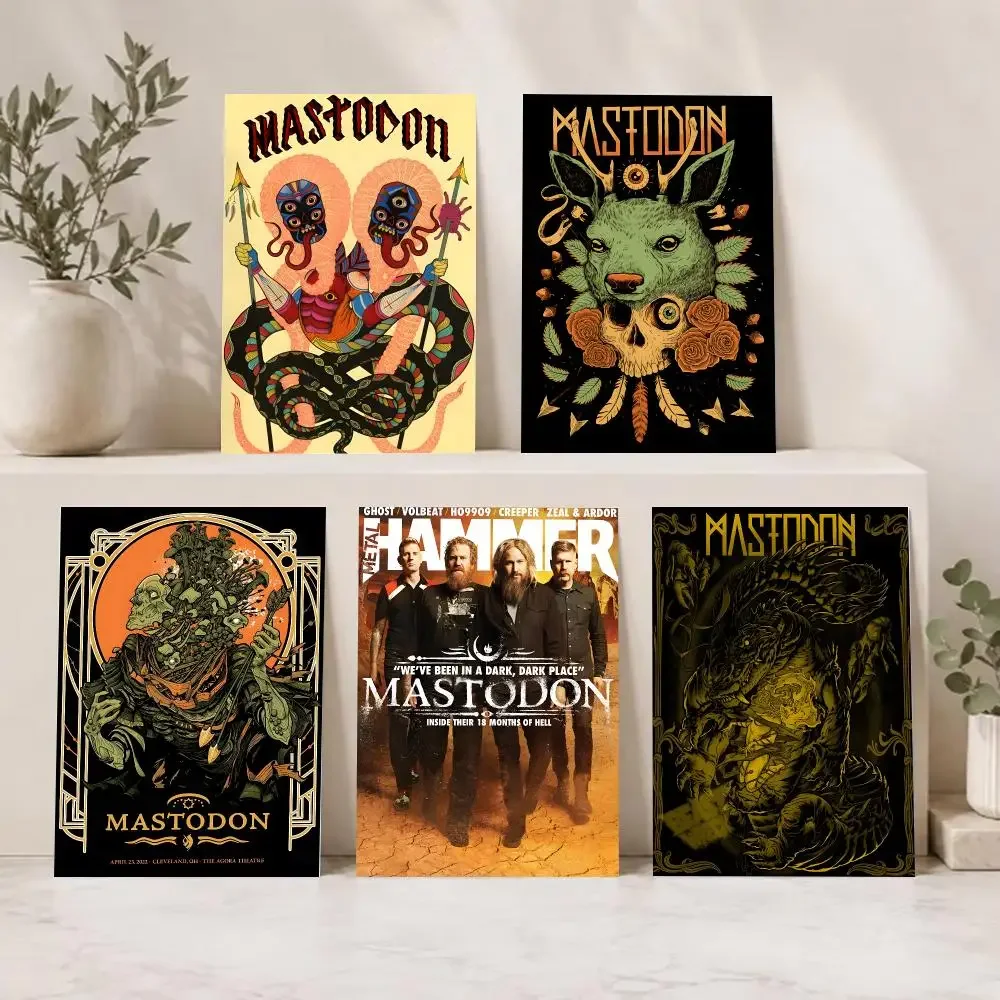 Progressive metal band Mastodon Poster Series HD Wall Living Room Home Decor Gift