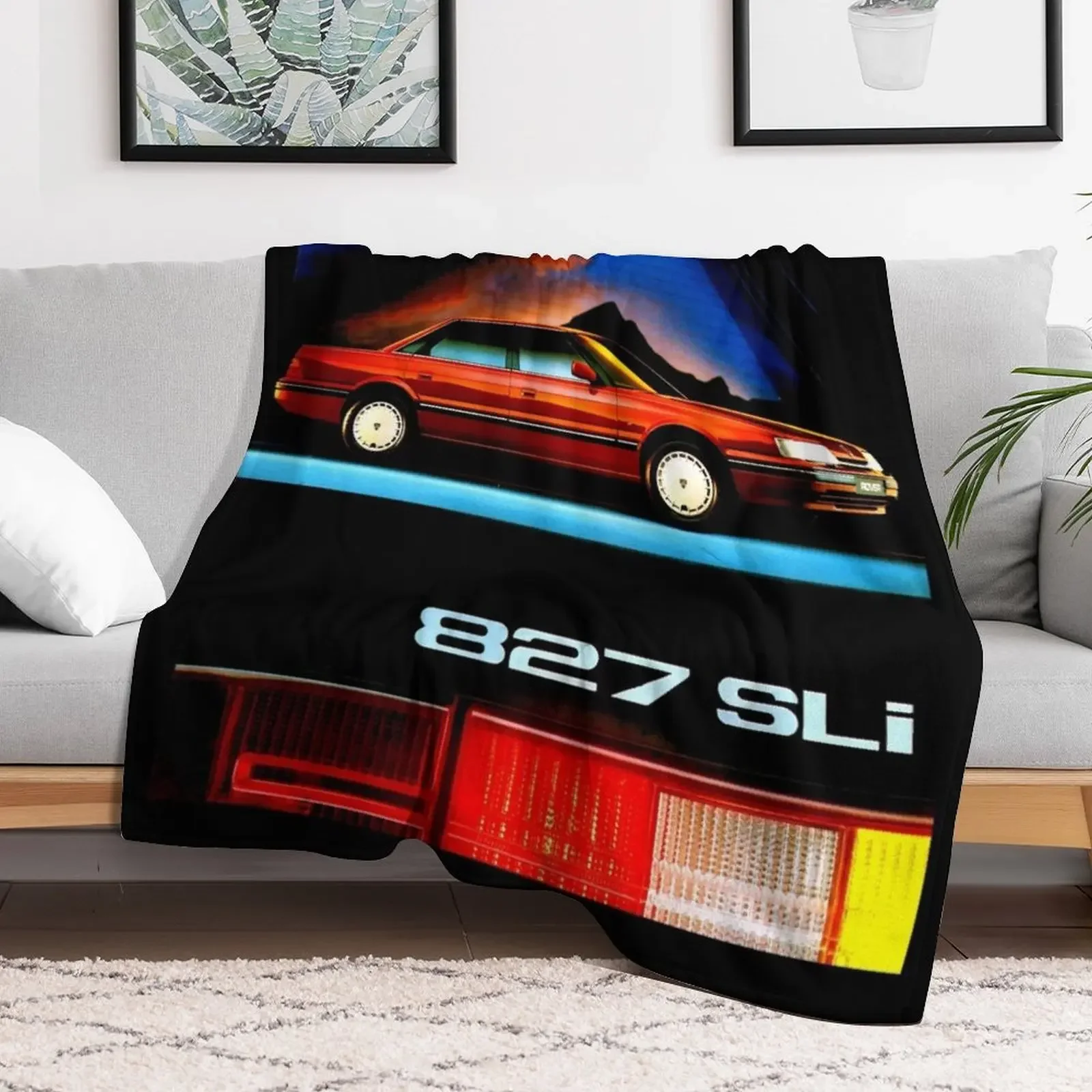 ROVER 827 Throw Blanket Stylish Decor Blanket Gift for Friends Roommate