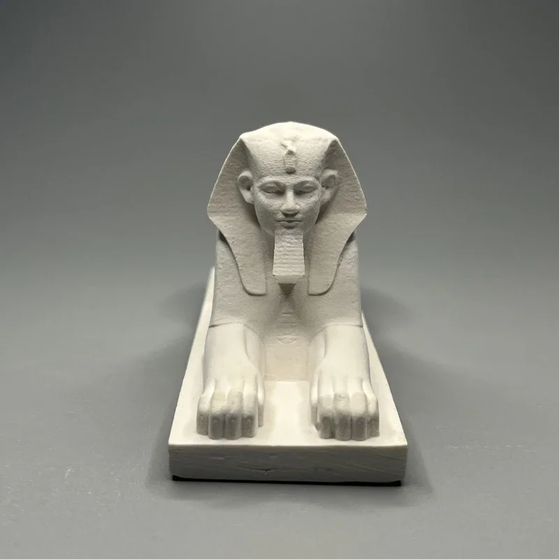 Ancient Egyptian pyramid Sphinx plaster model ornaments fish tank landscaping commemorative gift home decoration