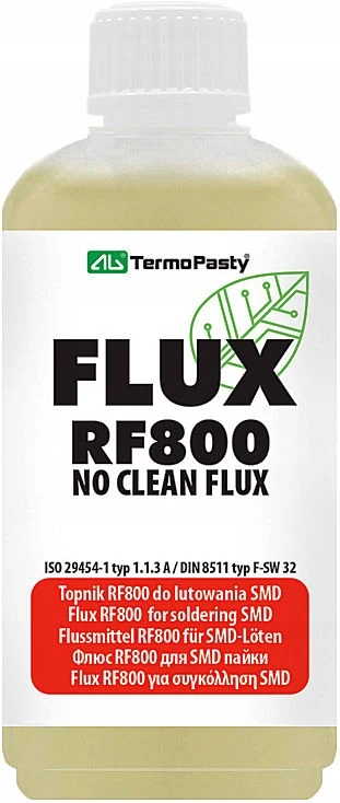 AGThermopastes FLUX Liquid Flux RF800 100 ml Brush Solution Rosin