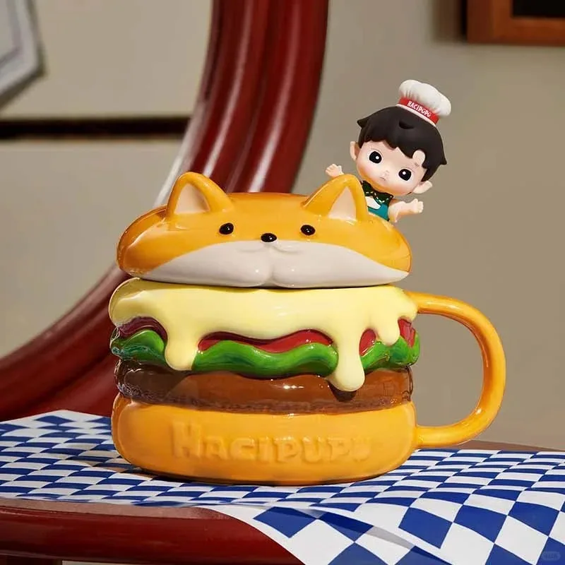 الأصلي POPMART HACIPUPU الدورية آلة الوقت سلسلة أكواب السيراميك لعبة أنيمي عمل الشكل مفاجأة هدية عيد ميلاد #4