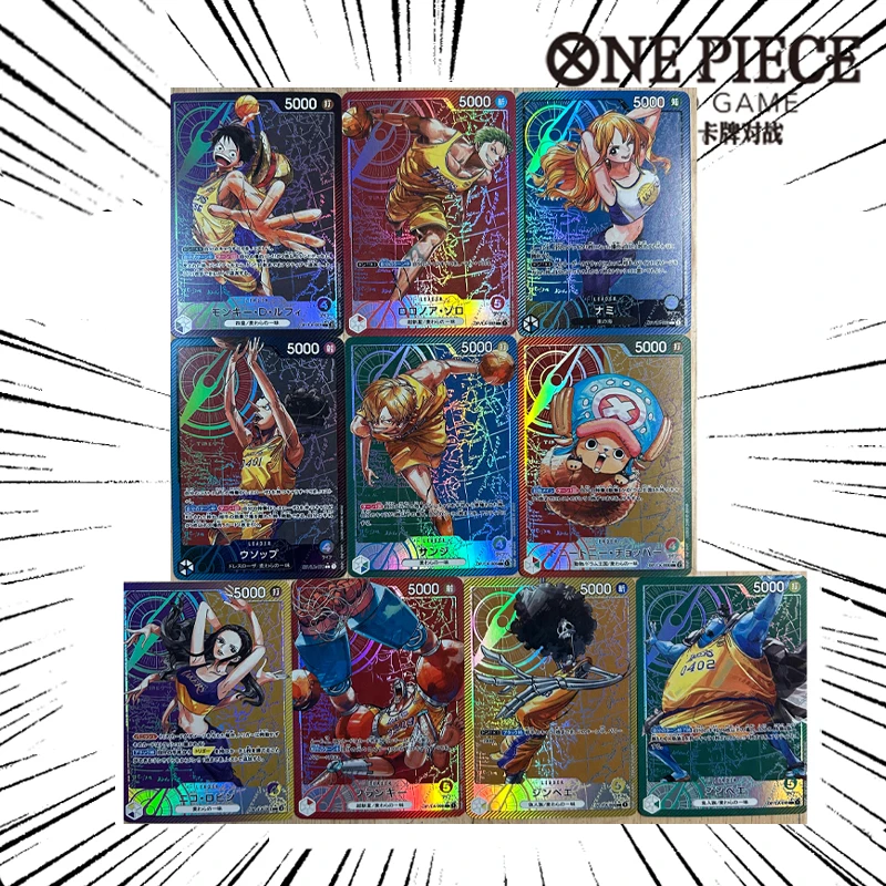 

10 шт./компл. цельная самоконтроль «сделай сам», коллекционная подпись, торговая флэш-карта, аниме, мультяшный подарок, Portgas·D· Ace Monkey D. Luffy