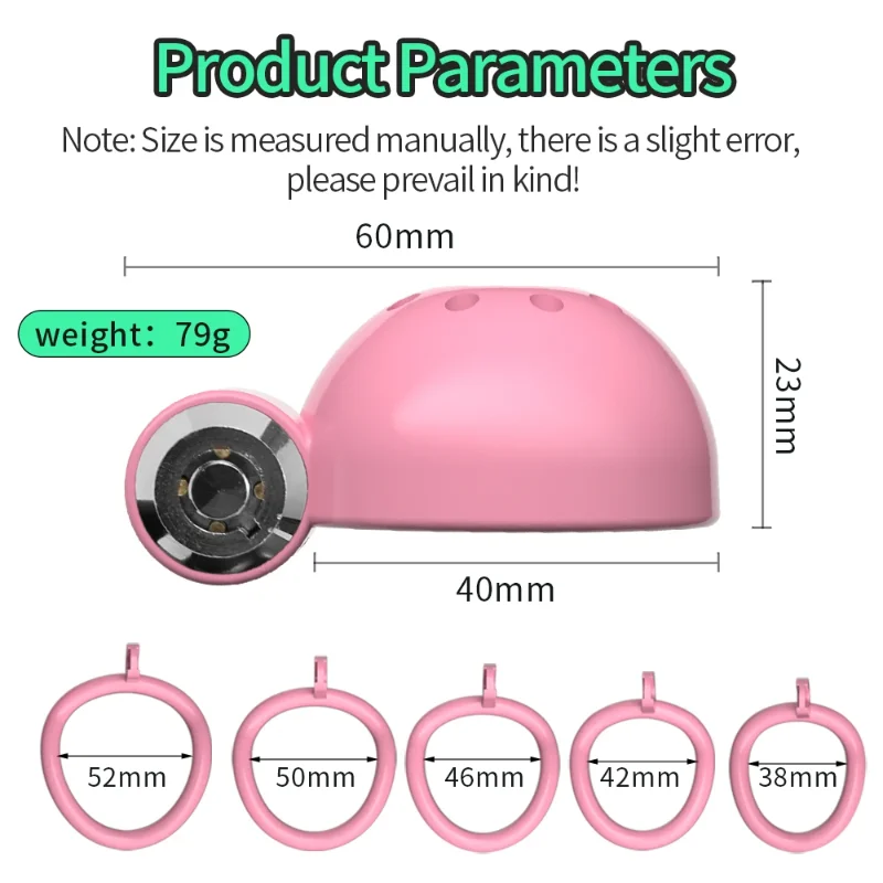 5 Rings ABS Chastity Cage for Men, Urethral Plug, Adjustable Penis Bondage Lock for BDSM & Control Ultimate Pleasure  Submission