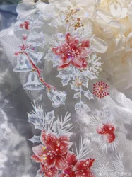 4 designs 1 Loop Shiny Washi Pet Tape Flowers Falling Snow, Fluffy Snow Flying Honey Snow Sweetheart Windo