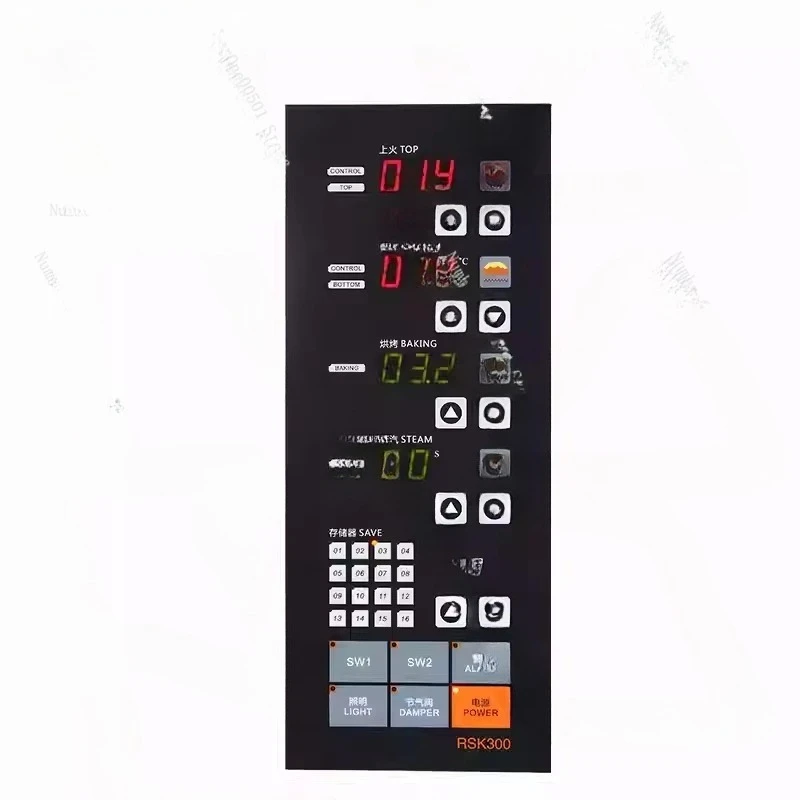 Intelligent electronic digital display temperature controller for computer board oven with memory function