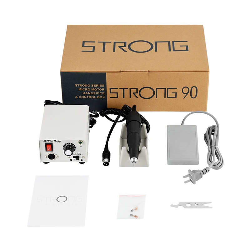 

Портативная ручка 35000 об/мин, мощность 65 Вт, 2,35 мм, подходит для машин для полировки зубов и полировки ногтей