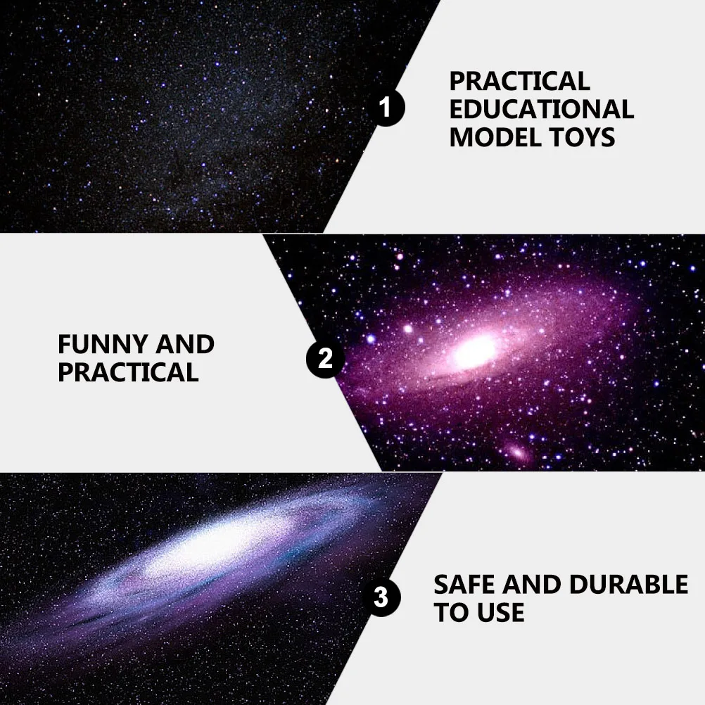 

1 set 1 Set Kids Astronomical Science Experiment Supplies Planetary Solar System Eight Planets Desktop Decoration Educational