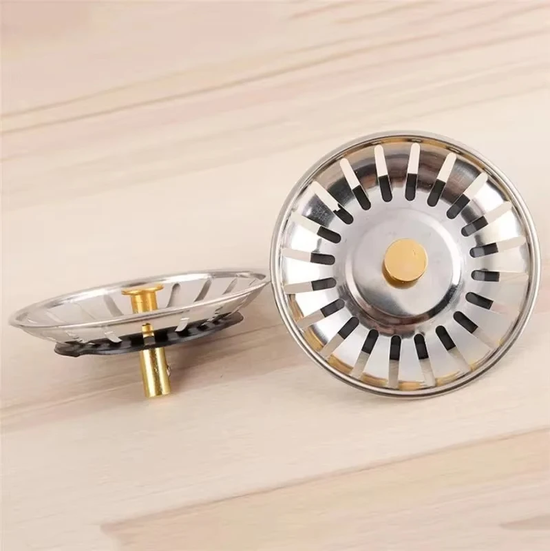 Universal Kitchen Sink Strainer Stopper & Floor Drain Waste Plug, Sink Filter Filtre Hair Catcher Tool for Bath Tub Shower Basin