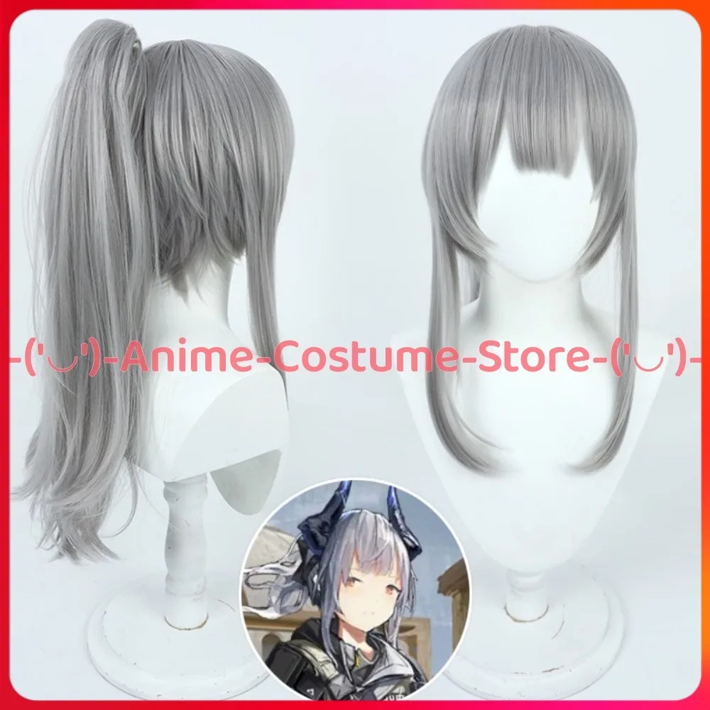 

Arknights Liskarm Косплей Парик Конский хвост Аниме Игровой персонаж Хэллоуин Карнавальный костюм для вечеринки Парики Термостойкие синтетические волосы