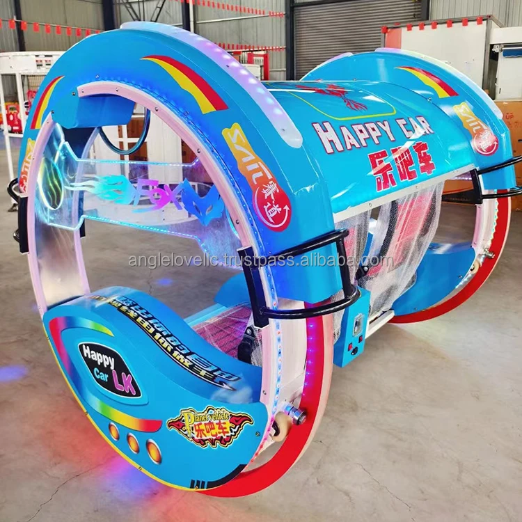 Amusement Playground Rotation Parts Theme Park Rides 360 Degree Happy Rolling Carpromote sales