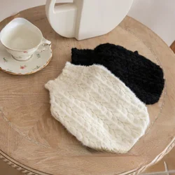 Autumn and Winter Pet Sweater Bubble Sleeve Undercoat Clothes Lace Plush Bubble Sleeve Top Dog Cat Teddy Bears Coat Pet Clothes