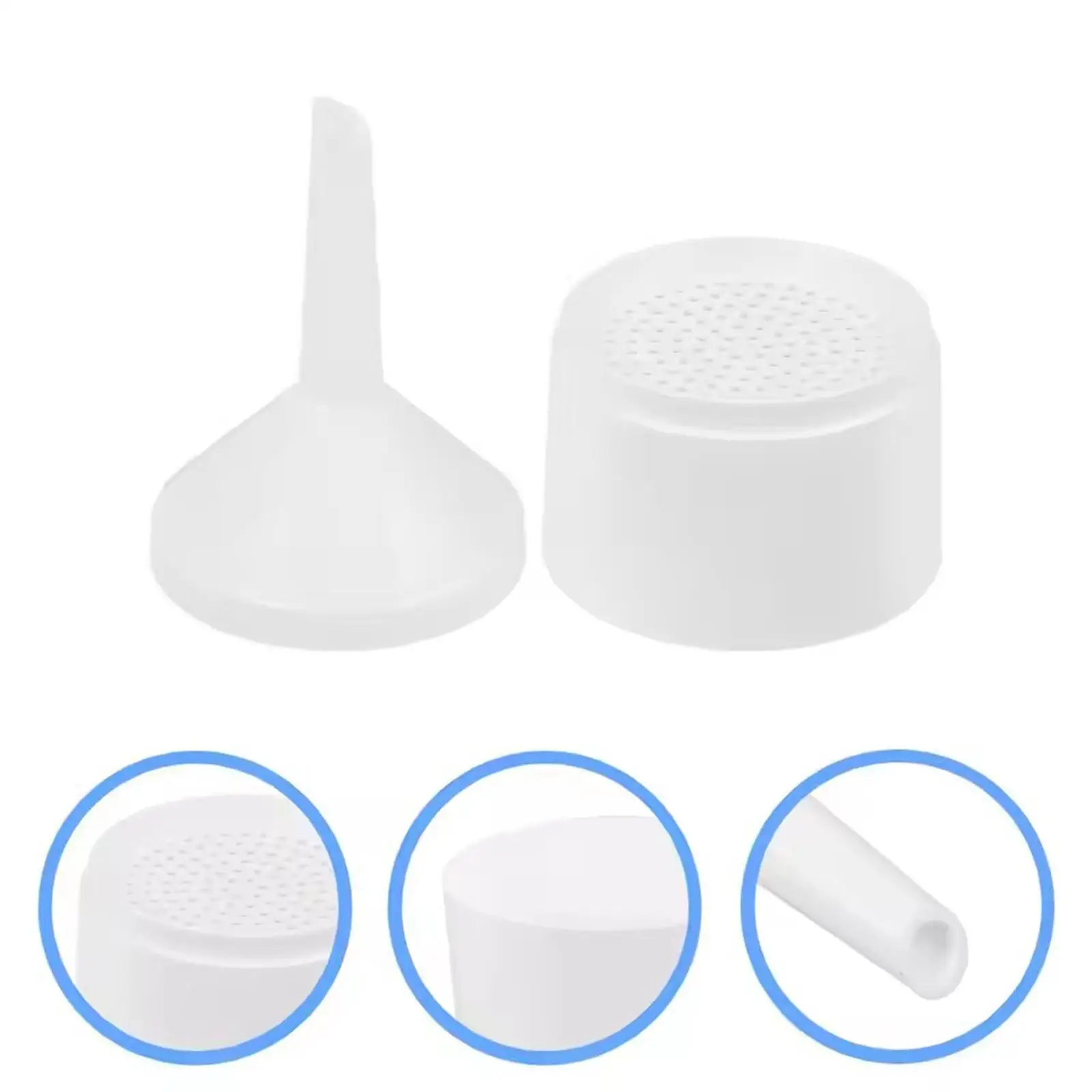 Buchner Filtration Funnel Reliable Lightweight PP Material for Lab Vacuum Seal Design Easy to Use for Beginners and Professional