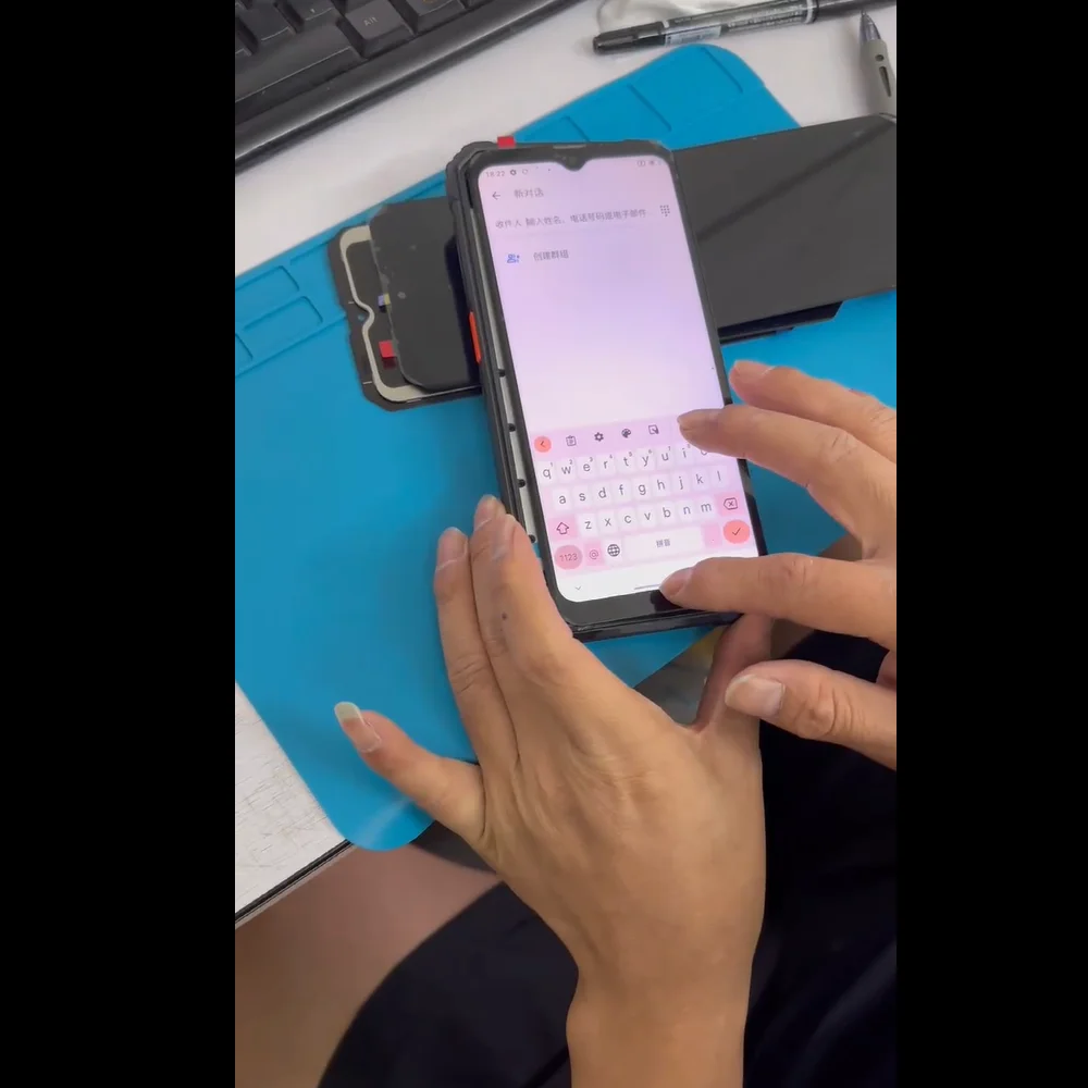 Original testé pour ZTE Axon 40 Lite Axon 50 Lite 8050 LCD écran tactile numériseur assemblée Axon 60 Lite Axon 70 Lite